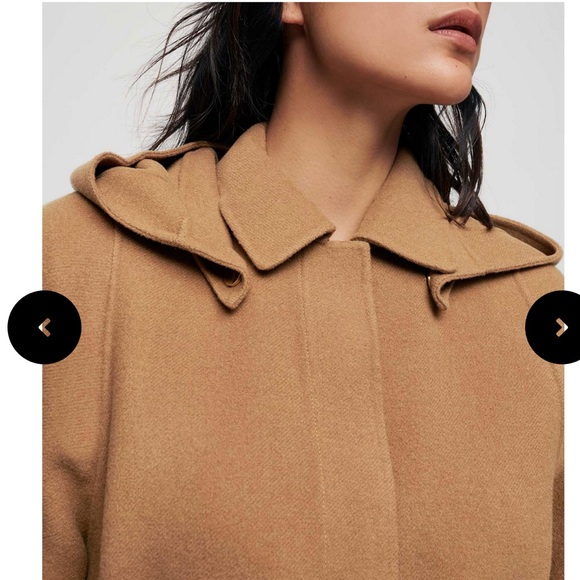 MAJE Galicol Hooded Jacket, Size 38, NWT - Picture 4 of 13